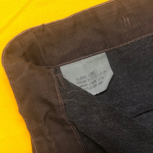 Rothco Chocolate Brown Combat Pants XL - Picture 5 of 6